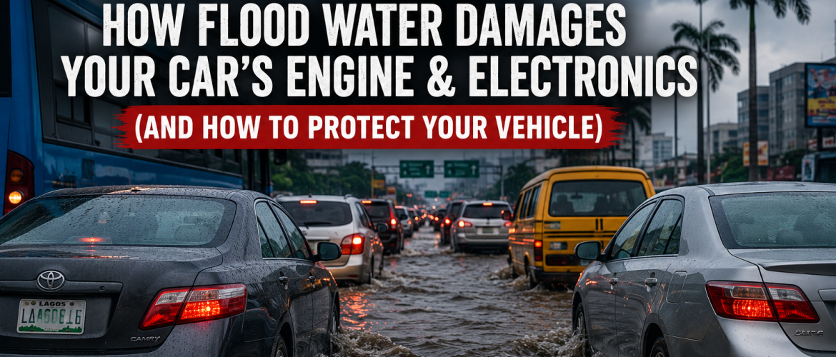 Lagos Floods: How Flood Water Damages Your Car’s Engine & Electronics (And How to Protect Your Vehicle)