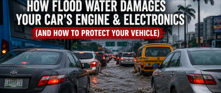 Lagos Floods: How Flood Water Damages Your Car’s Engine & Electronics (And How to Protect Your Vehicle)